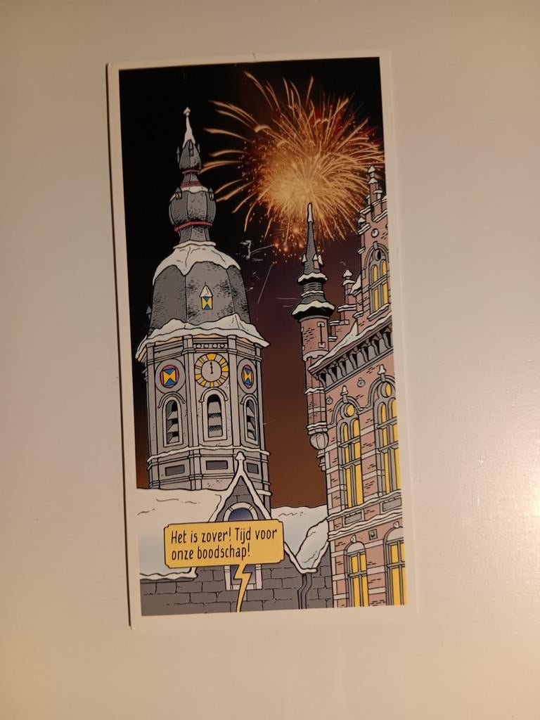 Kiekeboe wenskaartje 2008, Ophalen of Verzenden