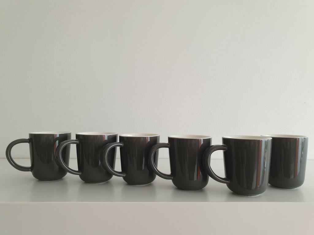 Espressokopjes Hema - chicagoreeks, Ophalen, Zo goed als nieuw, Overige stijlen, Kop(pen) en/of Schotel(s)