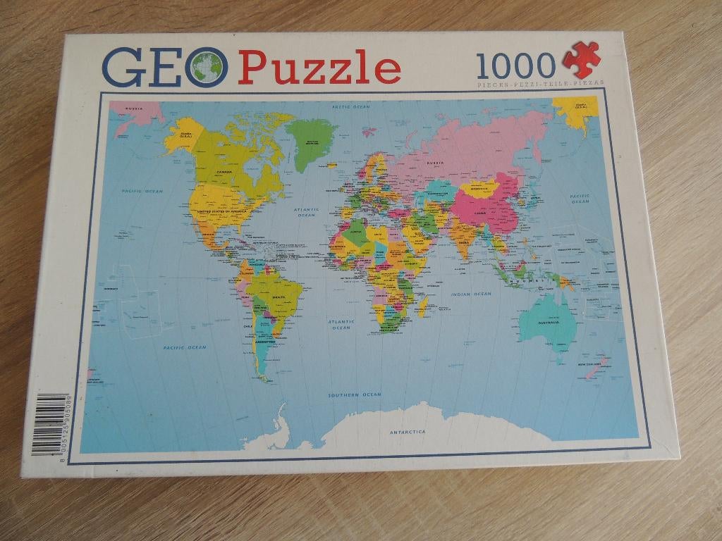 Puzzle 1000 pièces - Géo puzzle, Enlèvement, Puzzle