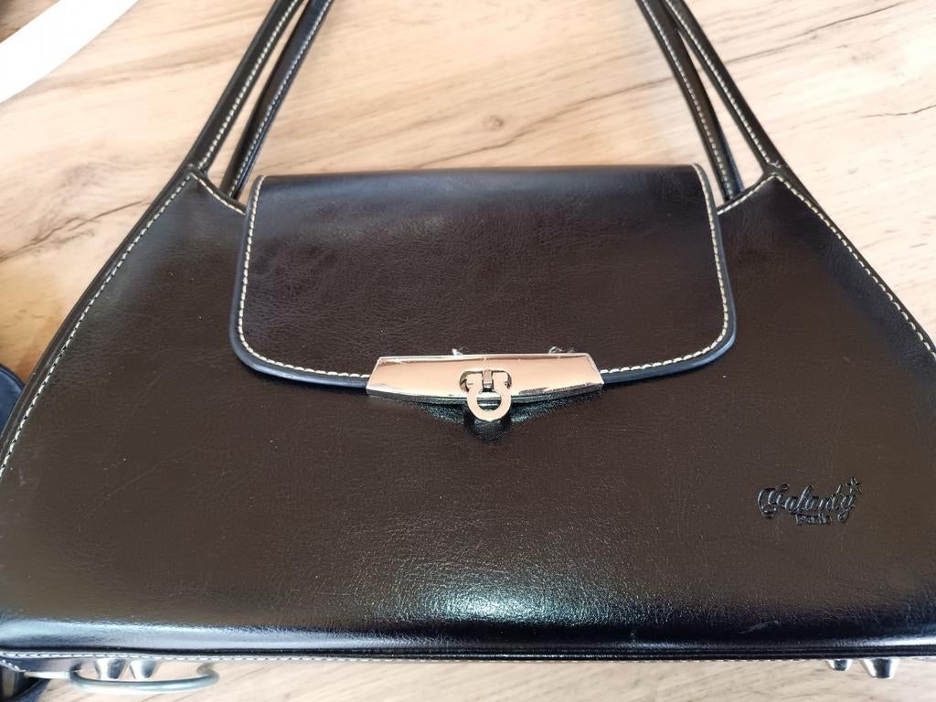 Sac à main Galanty Paris noir, Bijoux, Sacs & Beauté, Sacs | Sacs à bandoulière, Enlèvement ou Envoi, Comme neuf, Noir