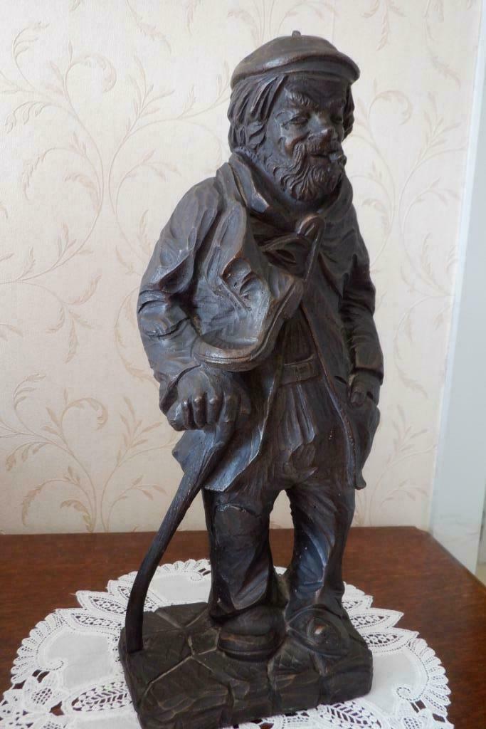 beeld landloper, Antiek en Kunst, Kunst | Beelden en Houtsnijwerken, Ophalen