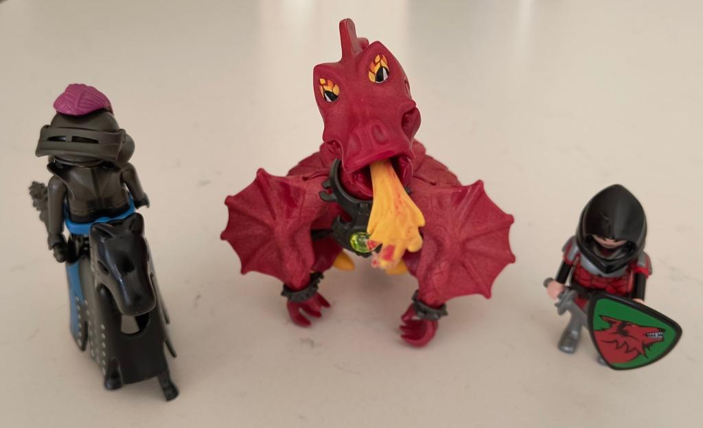 Draak & Ridders Set - Epische Gevechten en Avonturen!, Kinderen en Baby's, Speelgoed | Playmobil, Ophalen of Verzenden, Gebruikt