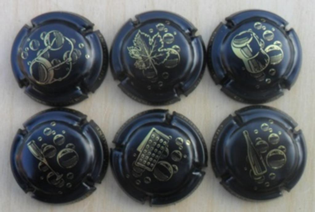 Champagne capsules - Generieken Bulles en .. or (G 1056f), Verzenden