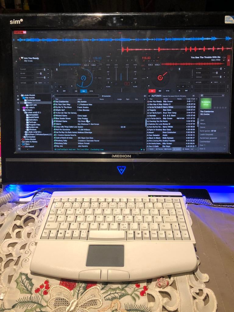 Medion touchscreen, Computers en Software, Desktop Pc's, Ophalen, Gebruikt