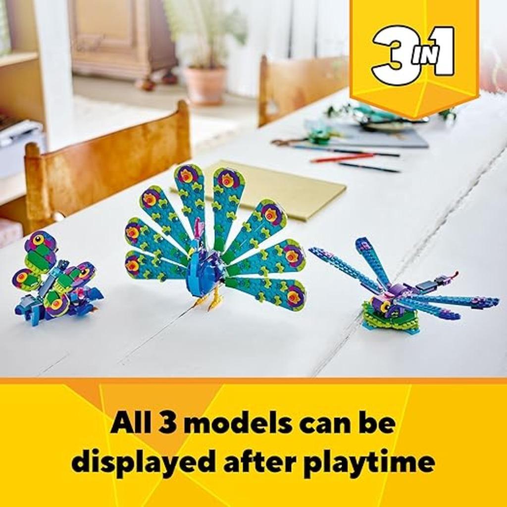 LEGO Exotic Peacock LIVRAISON RAPIDE ET GRATUITE, Envoi, Neuf, Ensemble complet, Lego