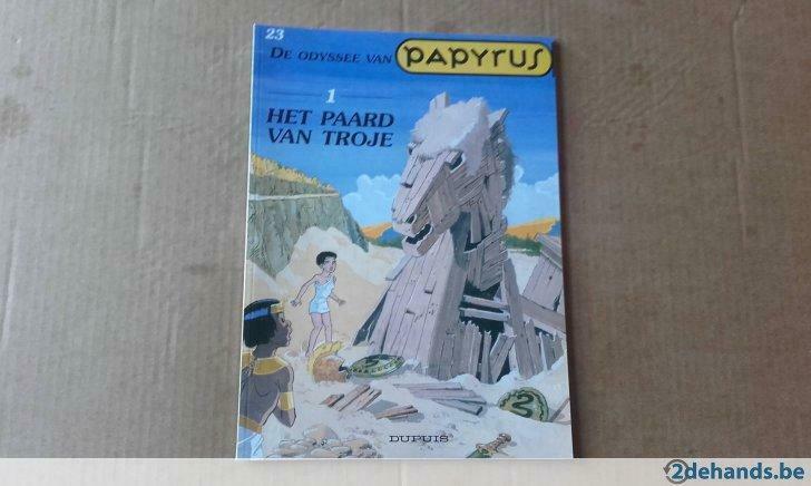 Papyrus.23.Het paard van Troje, Ophalen of Verzenden, Gelezen