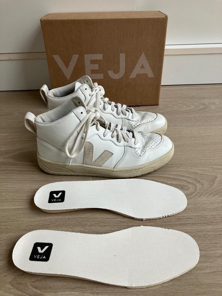 Veja V-15 leather sneakers dames, maat 40, Beige, Veja, Ophalen of Verzenden, Sneakers