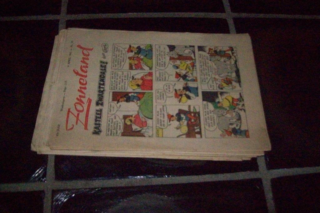 zonneland, Boeken, Meerdere stripboeken, Ophalen of Verzenden, Gelezen