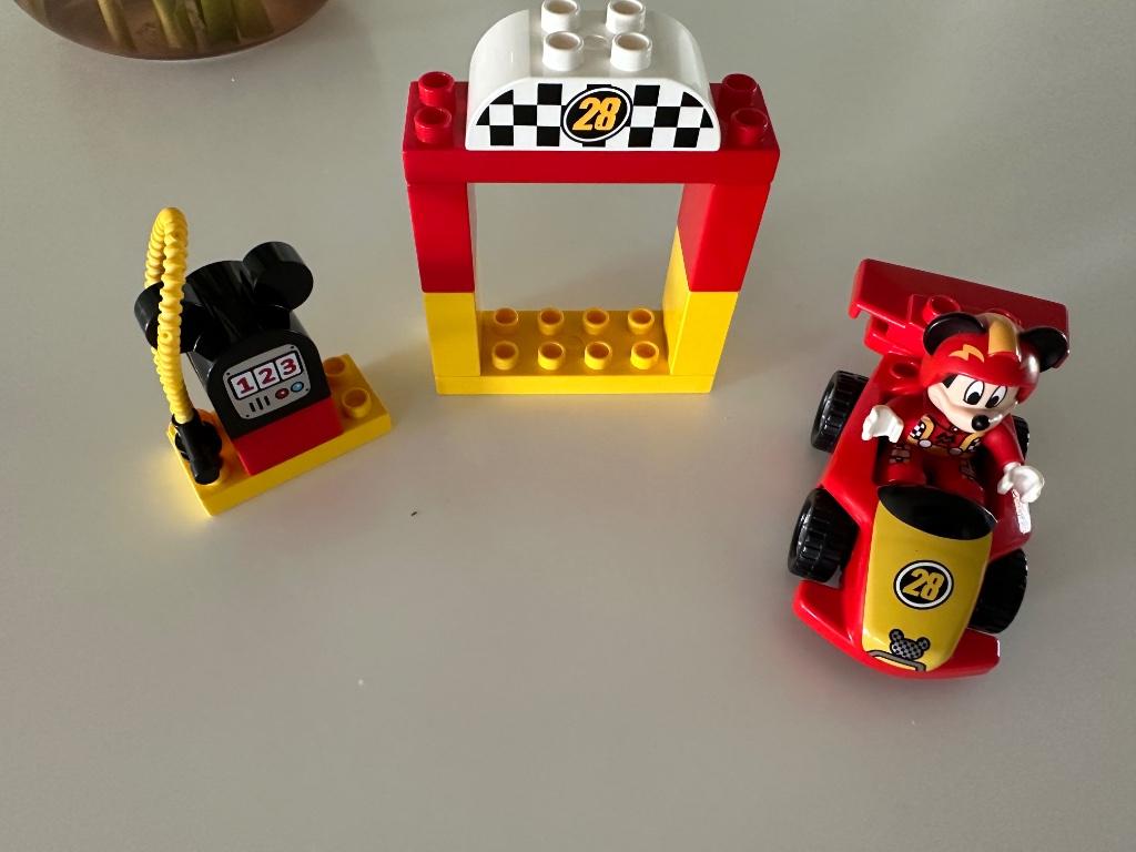 Lego Duplo 10843 - Mickey Racer, Enlèvement ou Envoi, Comme neuf, Ensemble complet, Duplo
