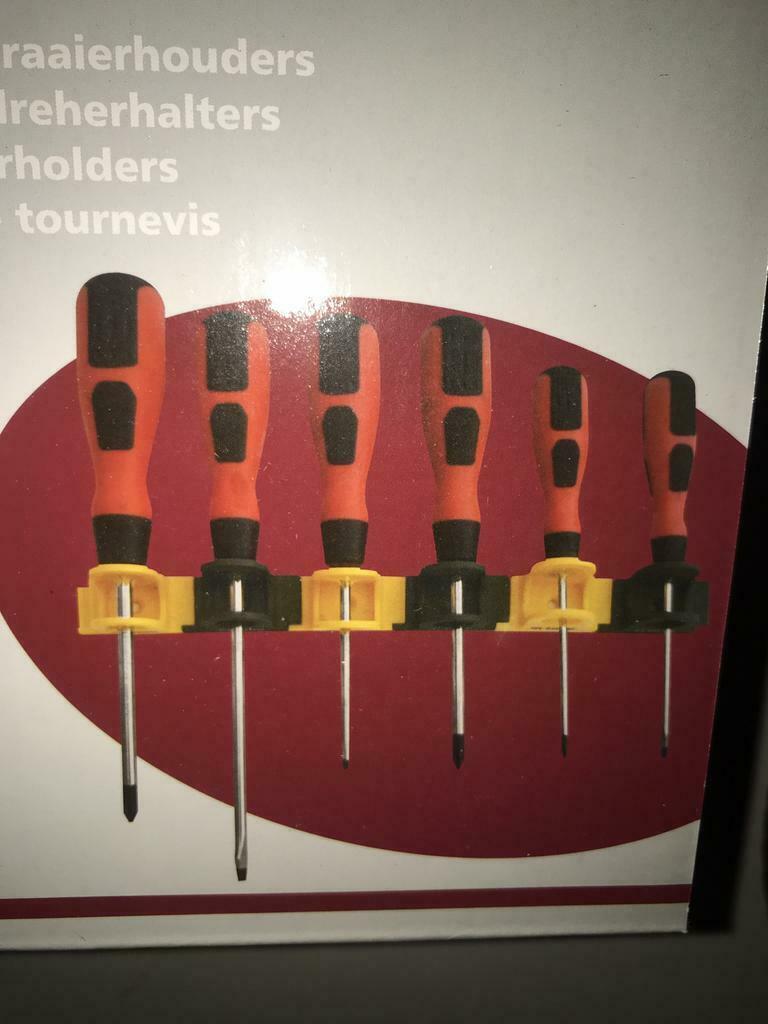 schroevendraaier houders ophangsysteem 3 dozen (36 stuks), Ophalen, Nieuw