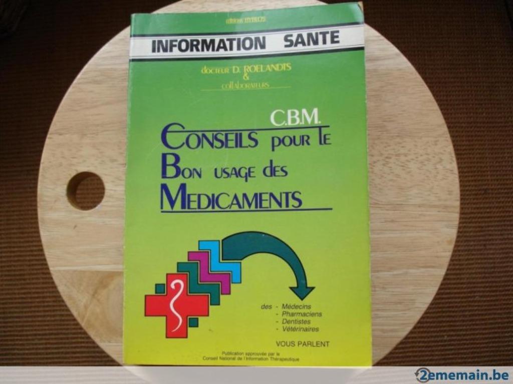 Conseil pour le bon usage des médicaments, Docteur Roelandts, Enlèvement ou Envoi, Utilisé