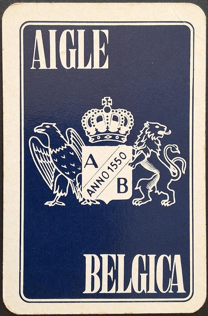 1 Speelkaart  Aigle-Belgica, Ophalen of Verzenden