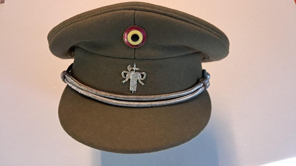 BELGIQUE - ABL - KEPI JUSTICE MILITAIRE - 1970, Verzamelen, Militaria | Algemeen, Landmacht, Helm of Baret, Ophalen of Verzenden