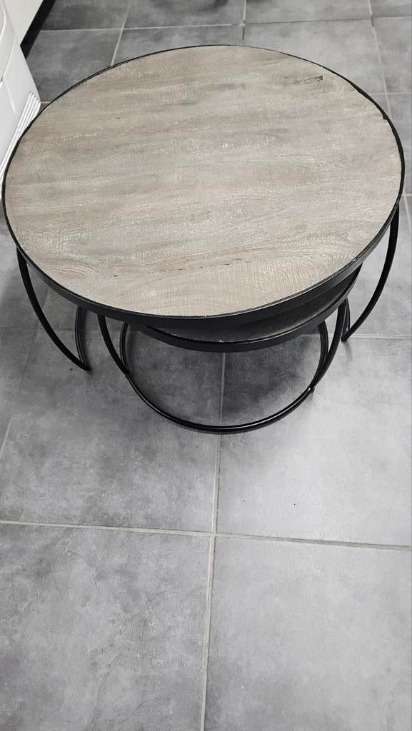 Table de salon gigogne, Maison & Meubles, Tables | Tables de salon, Enlèvement