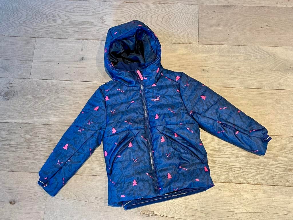 Veste de ski d'hiver chaude imperméable fille Wedze 5y, Enlèvement ou Envoi, Comme neuf, Fille, Manteau