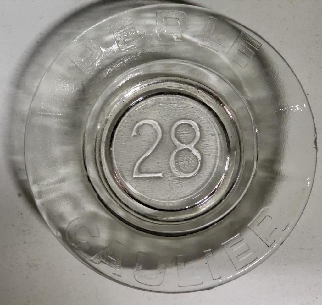 Caulier Perle 28 glazen asbak, Ophalen of Verzenden, Nieuw