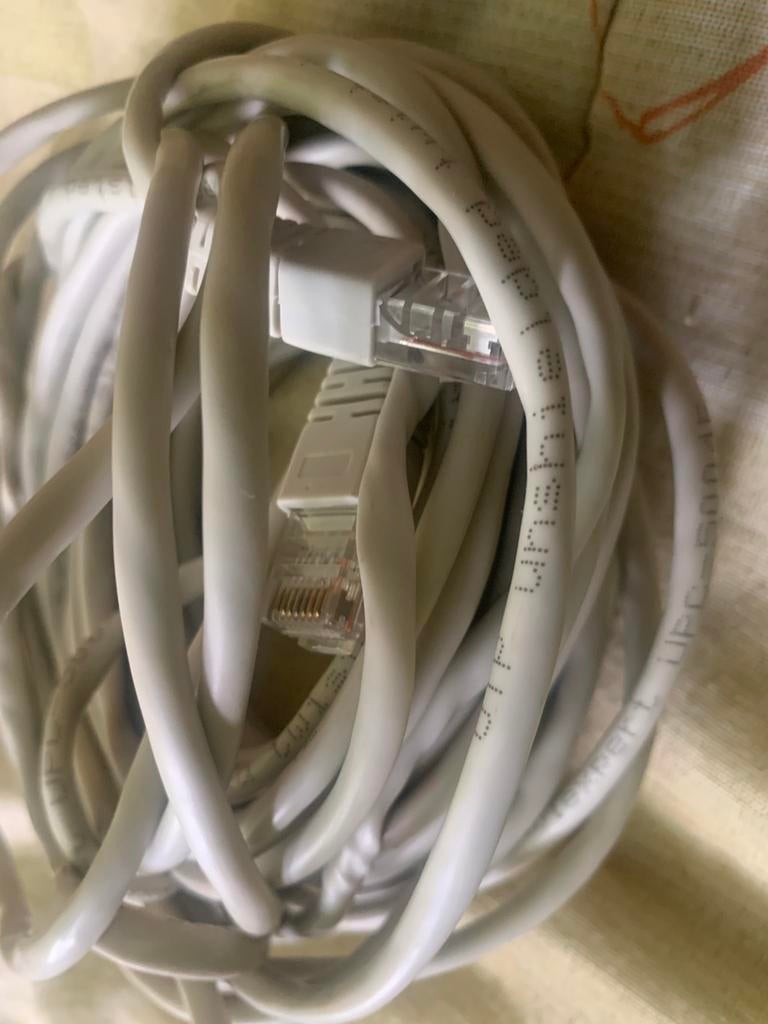 Câble ethernet, Enlèvement, Comme neuf