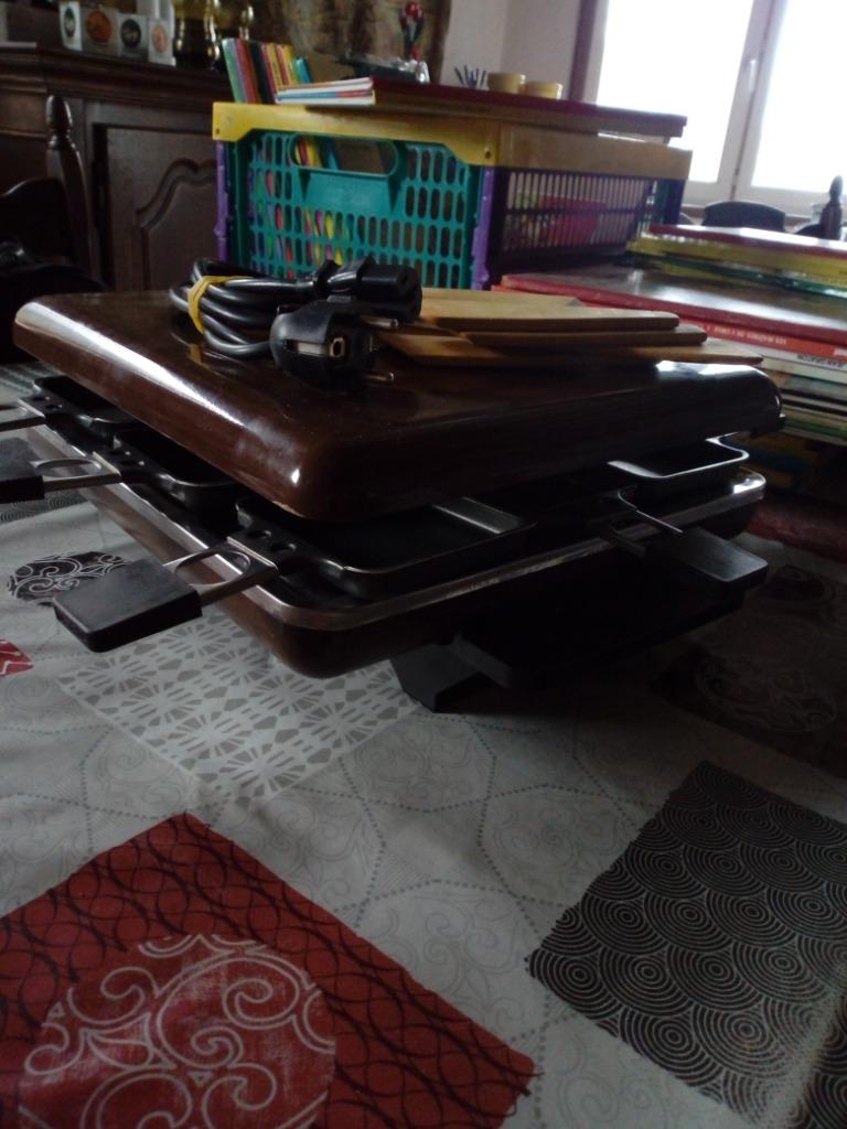Raclette, Electroménager, Enlèvement, Utilisé, 8 personnes et plus