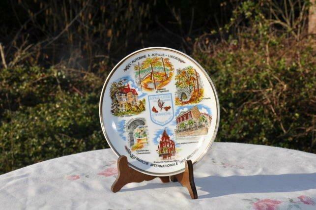 assiette monuments jupille liège, Enlèvement ou Envoi, Utilisé