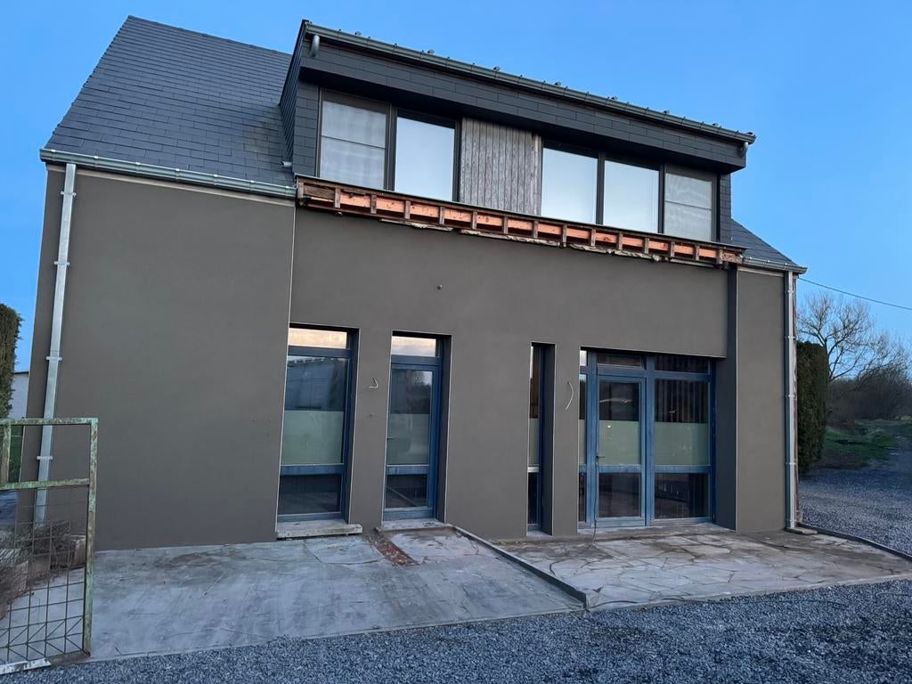 Enduit projeté crépis façade, Enlèvement