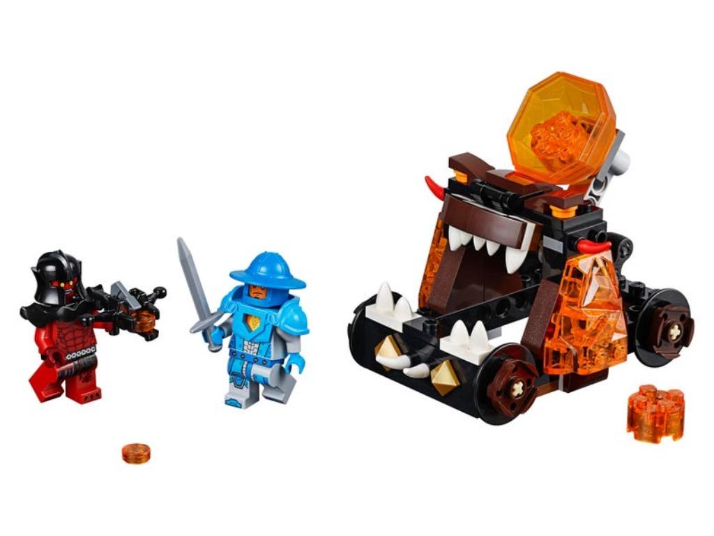 Lego Nexo Knight - 70311 Chaos Catapult, Ophalen of Verzenden, Zo goed als nieuw, Complete set, Lego