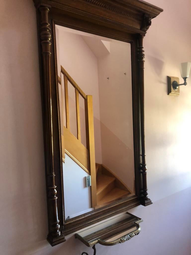 Oude kader met nieuwe spiegel, Enlèvement