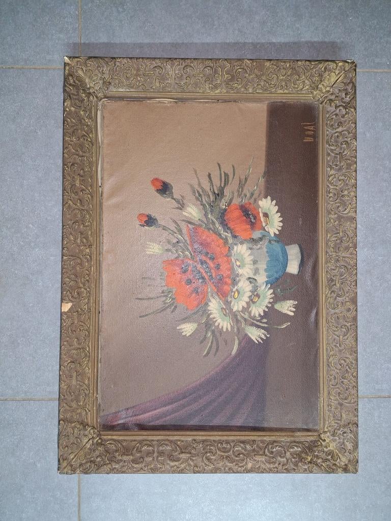 Tableau ancien à vendre à la pièce ou en lot, Enlèvement