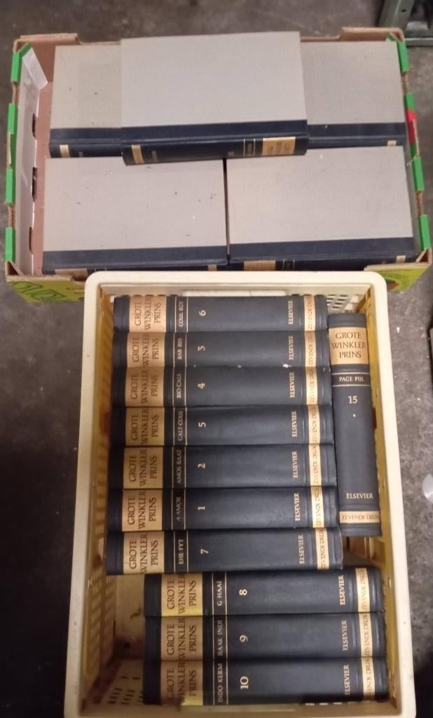 15 delig grote winkler  prins, Boeken, Encyclopedieën, Ophalen, Zo goed als nieuw, Complete serie