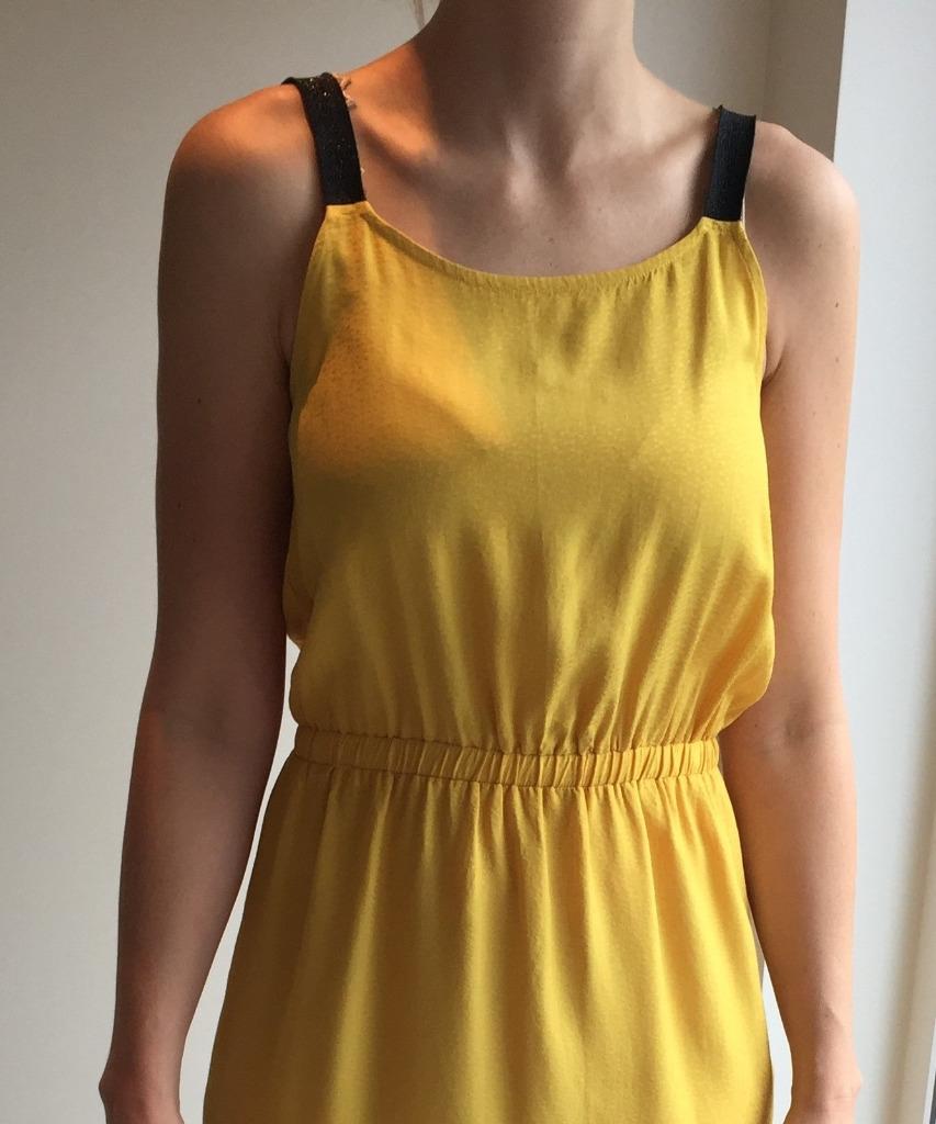 Geel jurkje van CKS (Maat S), Comme neuf, CKS, Jaune, Enlèvement ou Envoi