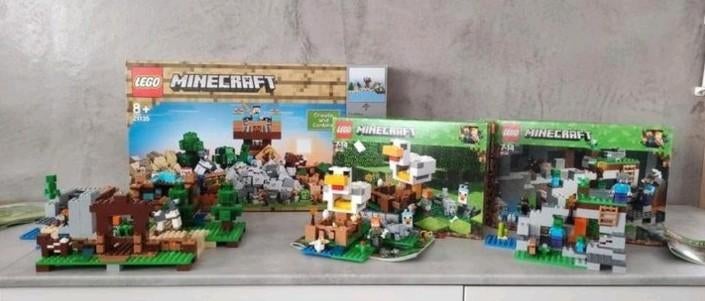 Gros lot Lego MINECRAFT..., Ophalen of Verzenden, Zo goed als nieuw, Complete set, Lego