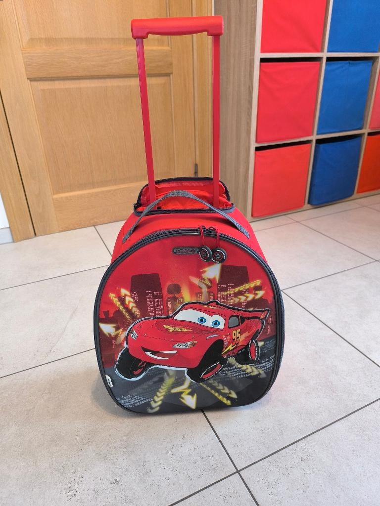 Reiskoffer Samsonite Cars, Ophalen, Wieltjes, Minder dan 50 cm, Zo goed als nieuw