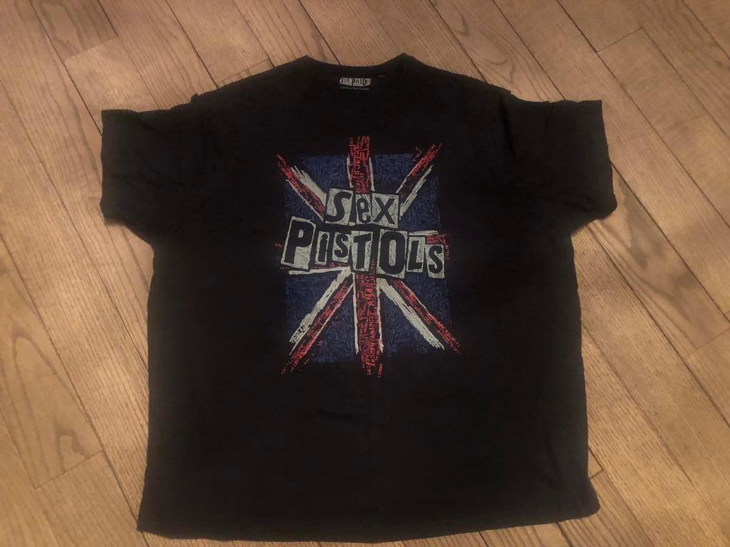 sex pistols t-shirt union jack, Enlèvement ou Envoi, Comme neuf, Autres formats