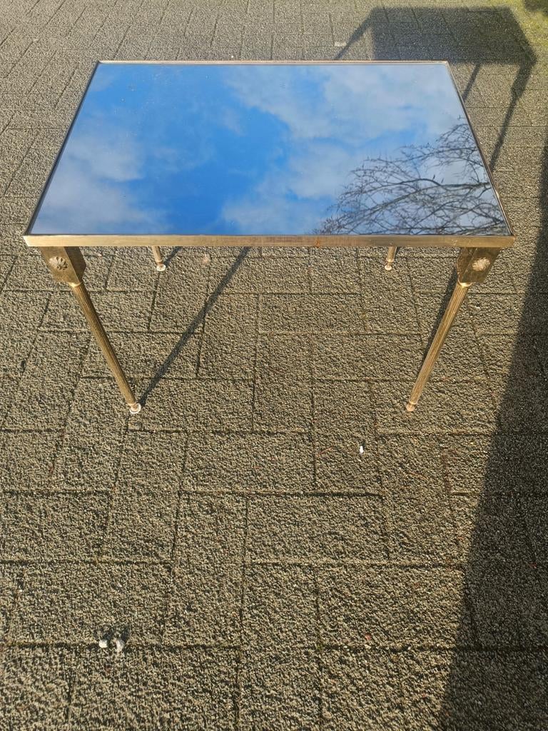 Vintage design neoklassieke bijzettafel jaren 60, Huis en Inrichting, Tafels | Bijzettafels, Ophalen