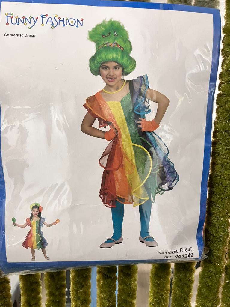 Carnavals kleedje, Ophalen, Gebruikt