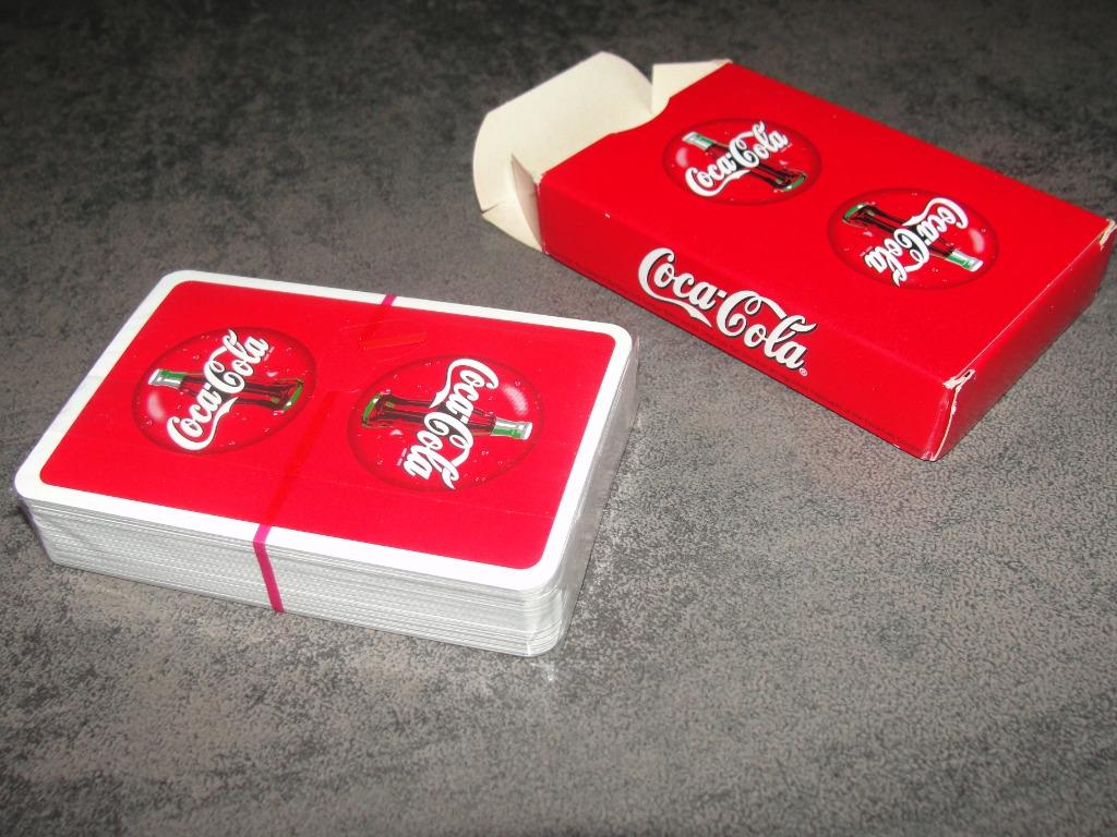 Oude speelkaarten "Coca-Cola" in nieuwstaat., Ophalen of Verzenden, Nieuw, Speelkaart(en)