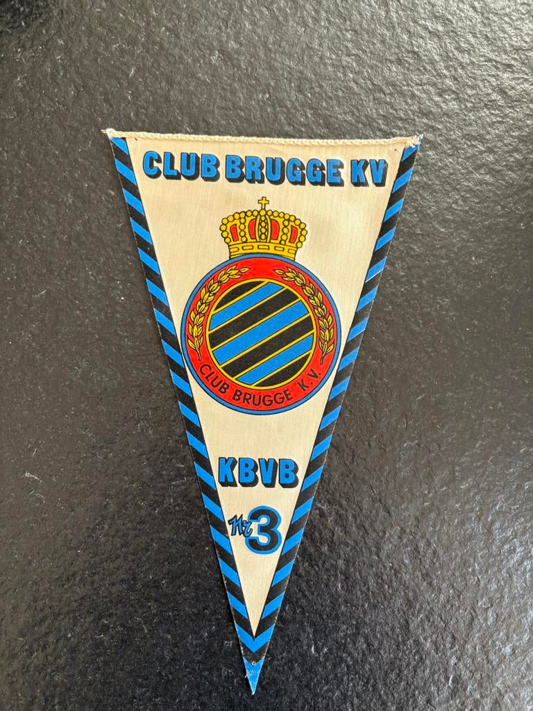 wimpel Club Brugge kbvb nr 3, Ophalen, Gebruikt