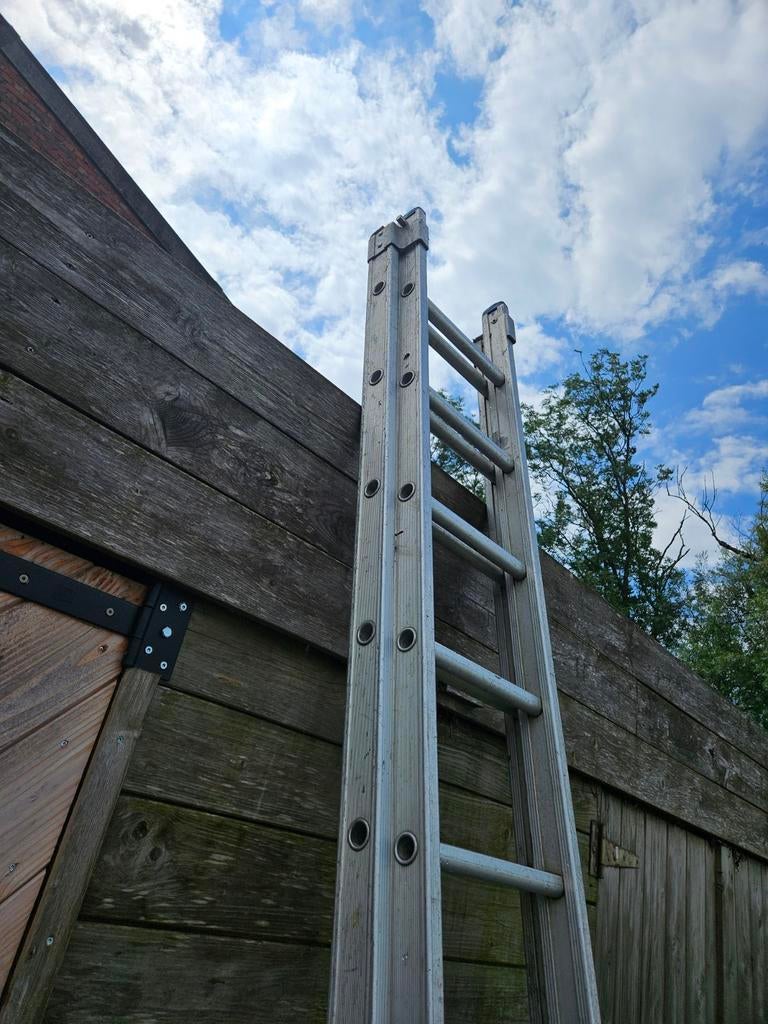 2 aluminium ladders solide, Enlèvement, Échelle