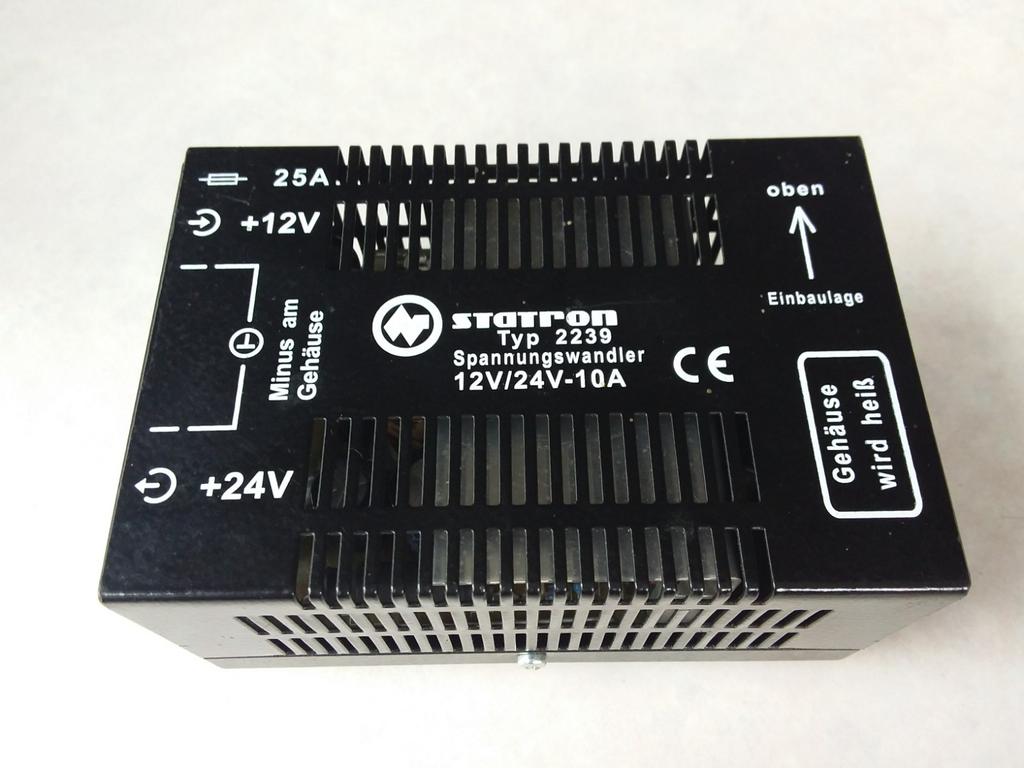Spanning omvormer 12v naar 24 volt  10Amp, Ophalen of Verzenden, Zo goed als nieuw, Elektra en Verlichting, Zeilboot of Motorboot