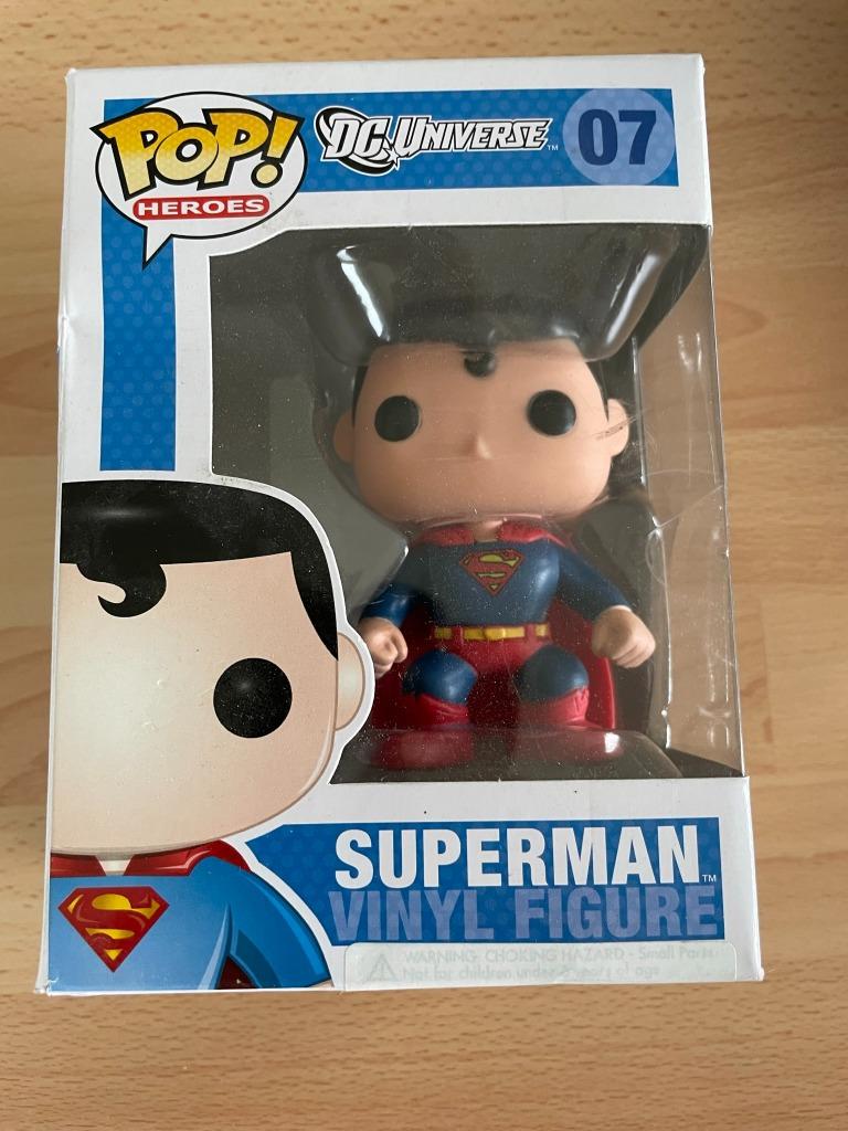 Funko Pop! Heroes DC Universe 07 Superman, Verzamelen, Ophalen of Verzenden, Zo goed als nieuw