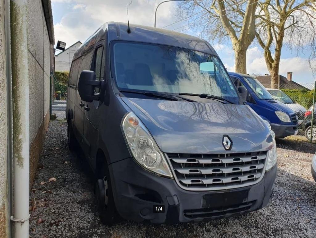 ⭕RENAULT MASTER_2.3 DCI(149CH)_02/2014✅EURO 5_165.000KM✅, Auto's, Bestelwagens en Lichte vracht, Bedrijf, Te koop, ABS, Airbags