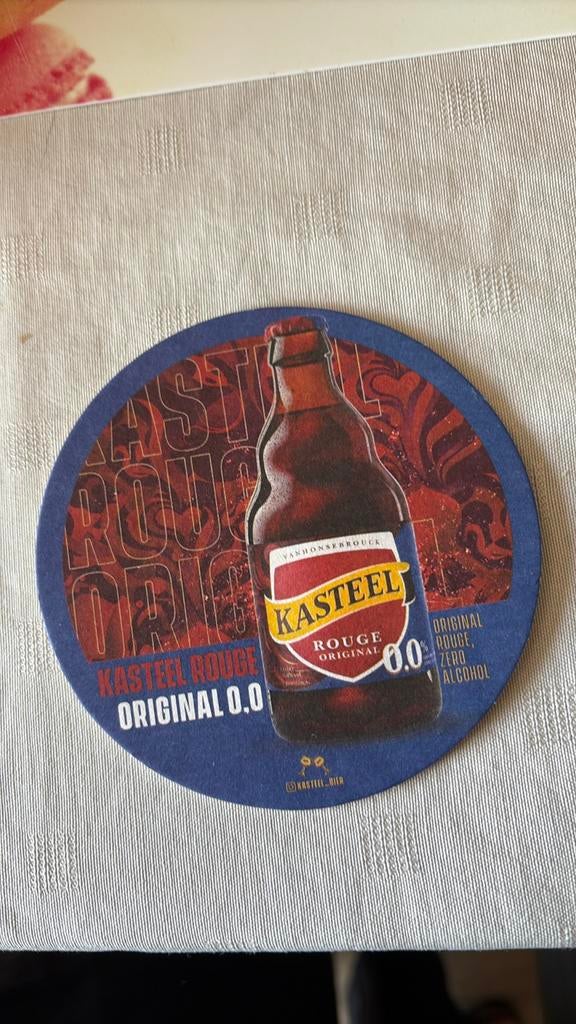 Tapis à bière kasteel, Enlèvement ou Envoi, Neuf, Sous-bock