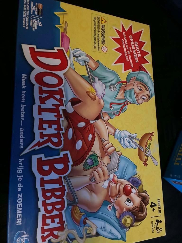 Dokter bibber, Enlèvement, Utilisé, HASBRO