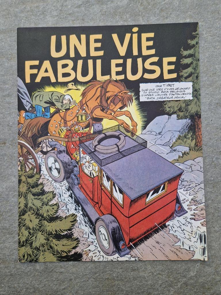 Pub Bata Une Vie Fabuleuse - Tibet - 1979 - RARE, Tibet, Enlèvement ou Envoi, Une BD, Comme neuf