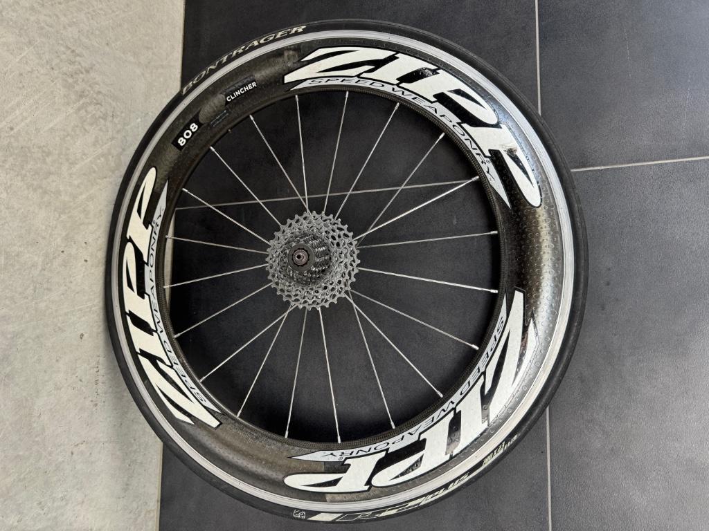 roue velo Zipp 808, Enlèvement, Utilisé, Roue, Zipp