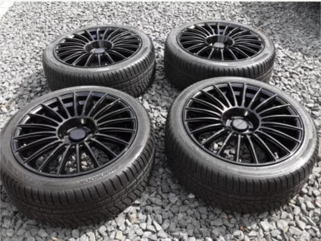 ROTIFORM BUC 19 inch velgen met winterbanden Hankook, Auto-onderdelen, Banden en Velgen, 245 mm, Banden en Velgen, Winterbanden