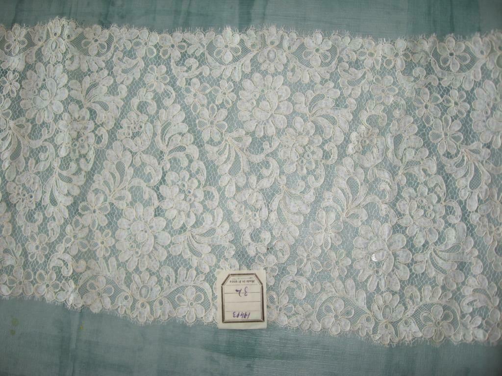 witte kanten stof, Hobby & Loisirs créatifs, Tissus & Chiffons, Neuf, Dentelle, Moins de 30 cm, Blanc