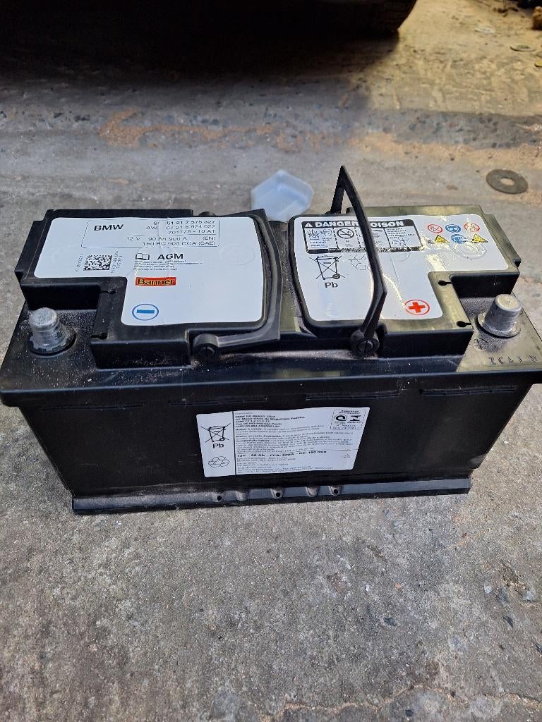 batteri de ma bmw  AGM serie 5, Enlèvement, Utilisé, BMW