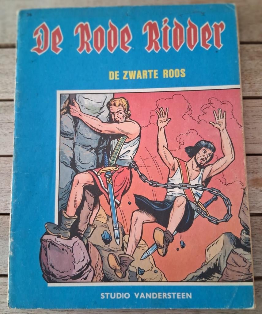De Rode Ridder 36: De zwarte roos - 1ste druk, Enlèvement ou Envoi, Utilisé