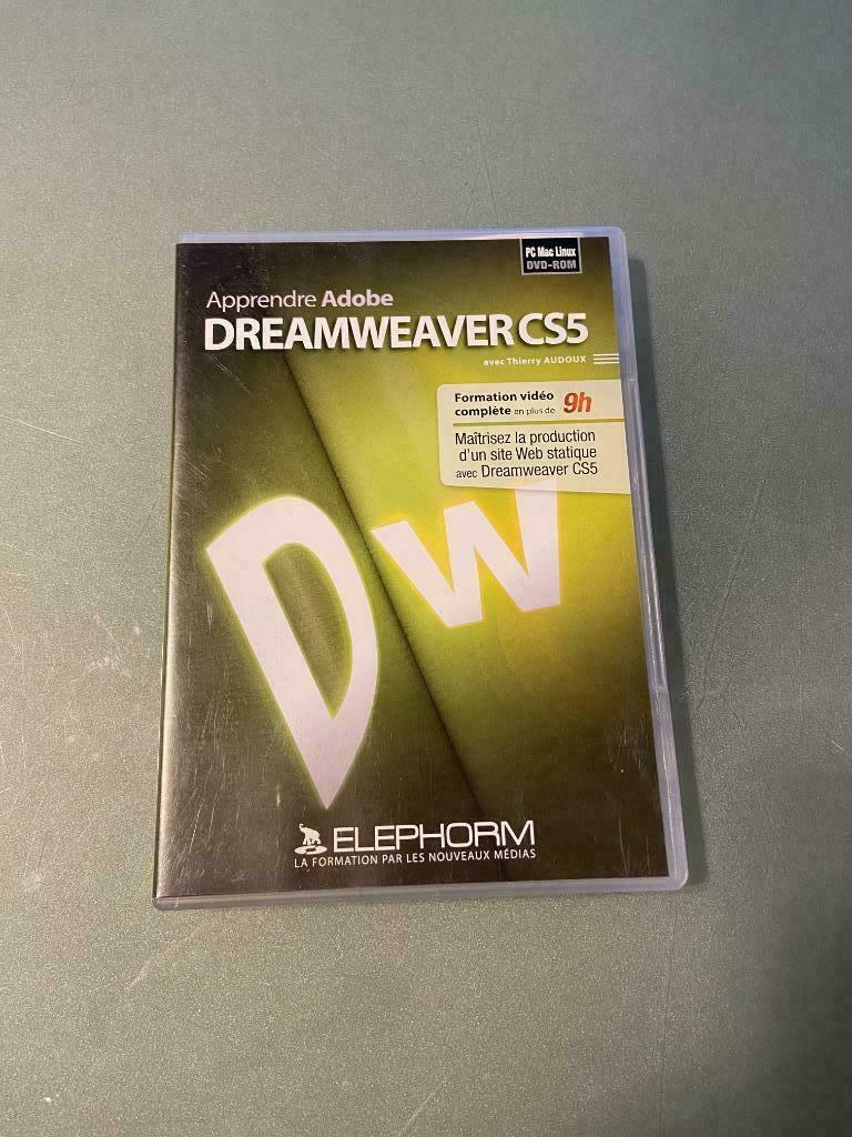 Tutoriel Adobe Dreamviewer CS5, Ophalen of Verzenden, Nieuw
