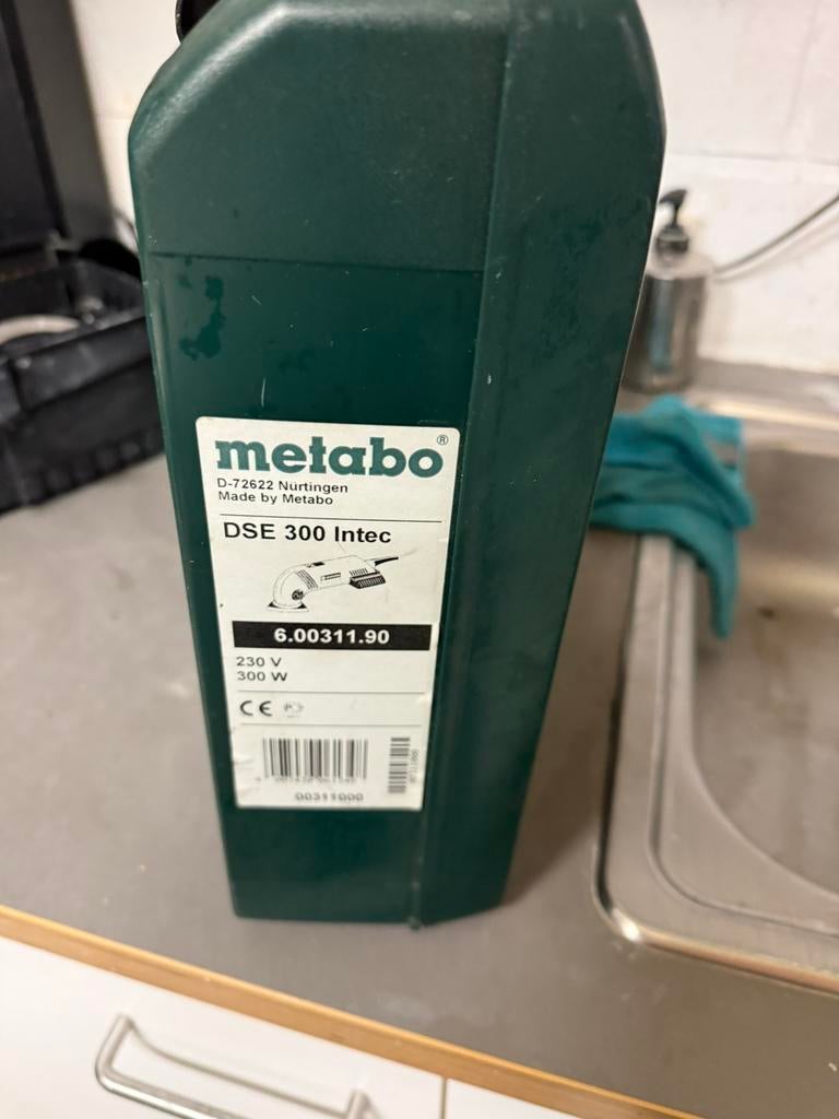 Metabo PONCEUSE TRIANGULAIRE DSE 300 INTEC, Enlèvement ou Envoi, Utilisé, Moins de 600 watts, Autres types